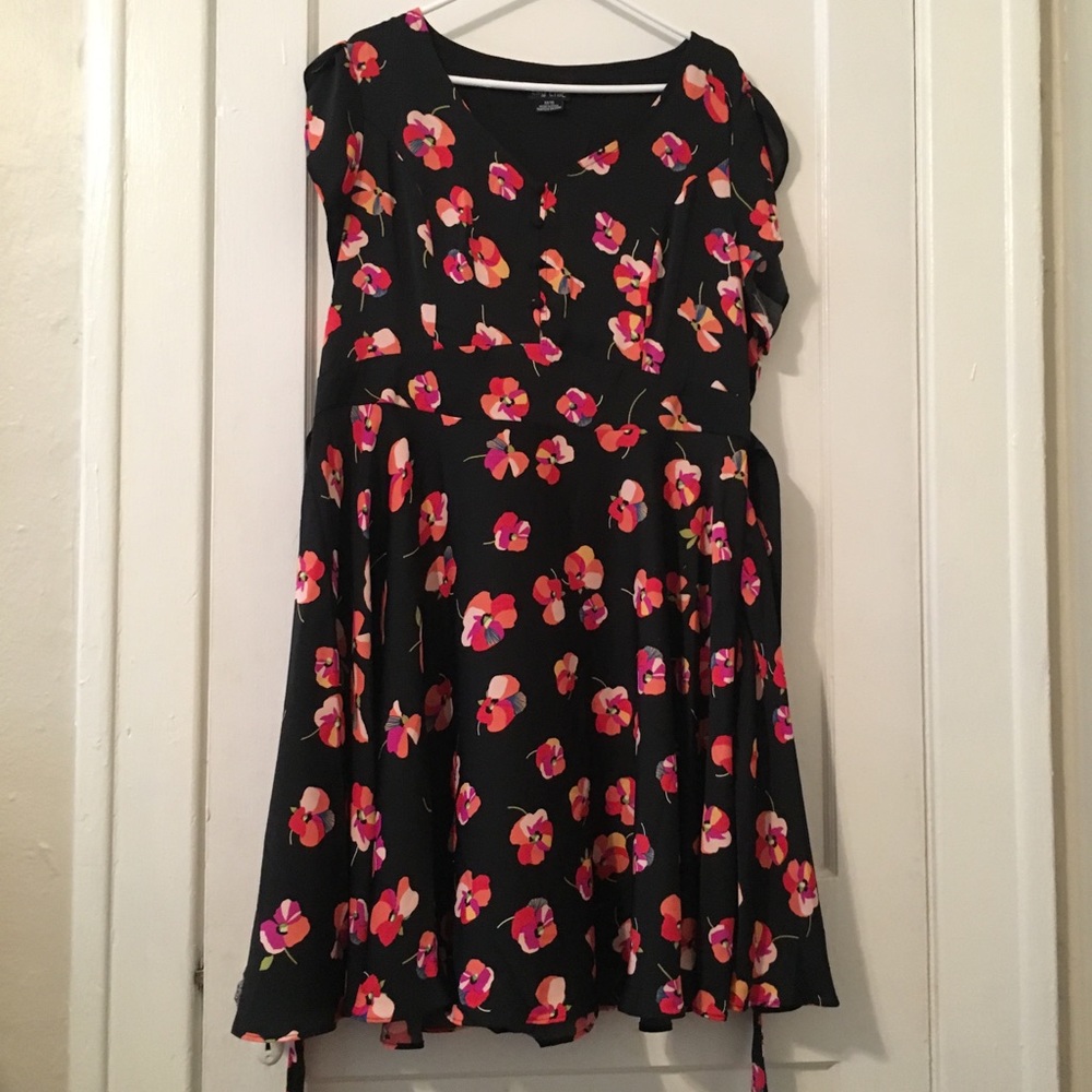 City Chic fit and flare dress